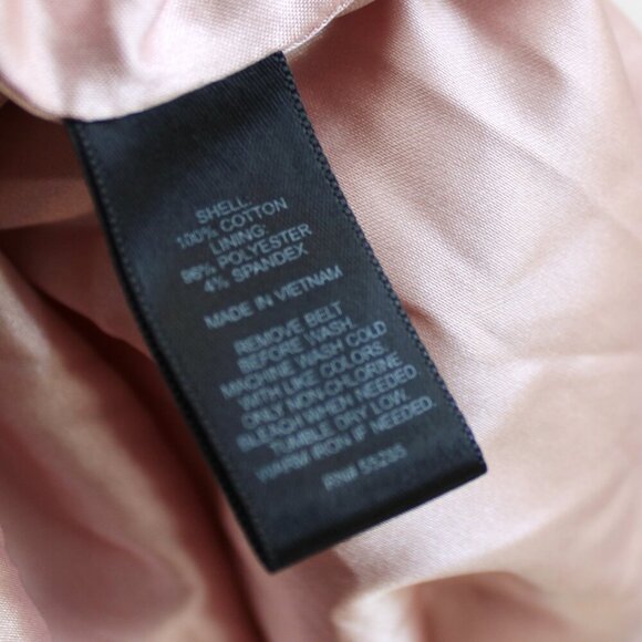 Express Pale Blush Pink Ruched Sweetheart Neckline Mini Dress Size 12 NWT - Picture 7 of 7